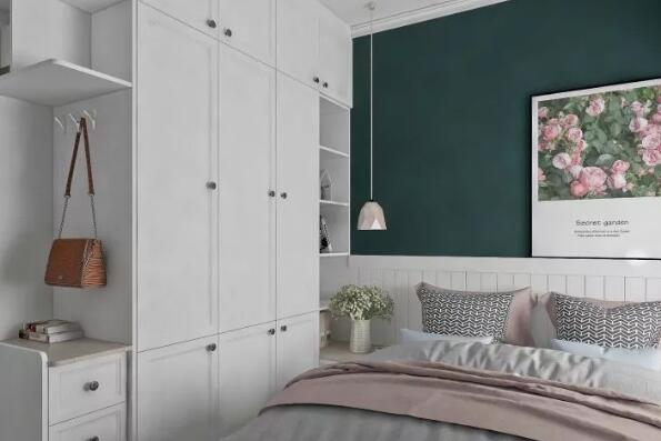 卧室——青岛即墨丽山国际别墅北欧风格装修效果图